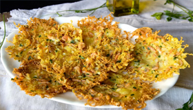 Tortillitas de camarones