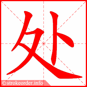 处