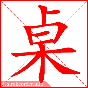 桌