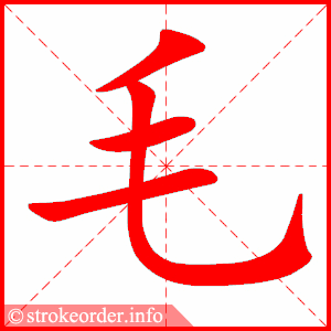 毛