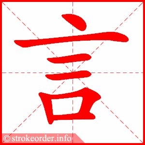 言