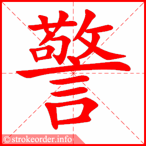 警