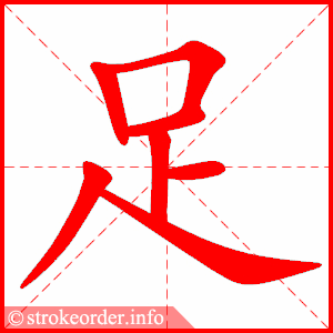 足
